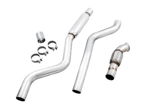 BMW 2 Series Performance Exhaust - Mid - AWE Tuning - Non-Resonated Mid Pipe, 3-inch T304L Stainless Steel - `14-`16 BMW 2 Series Performance Exhaust - Mid - AWE Tuning - Non-Resonated Mid Pipe, 3-inch T304L Stainless Steel - `14-`16